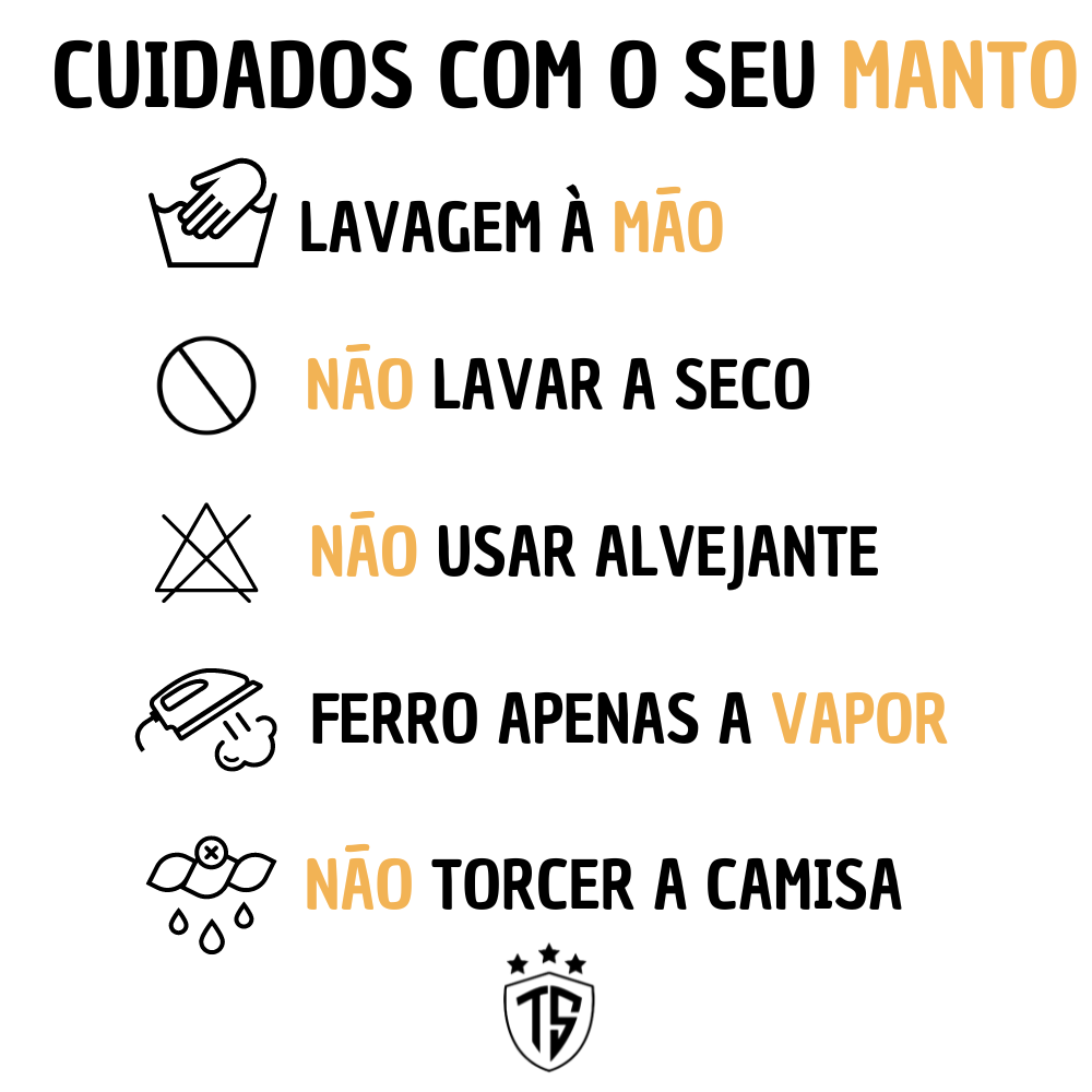 Cuidados camisas de futebol Tevo SPorts